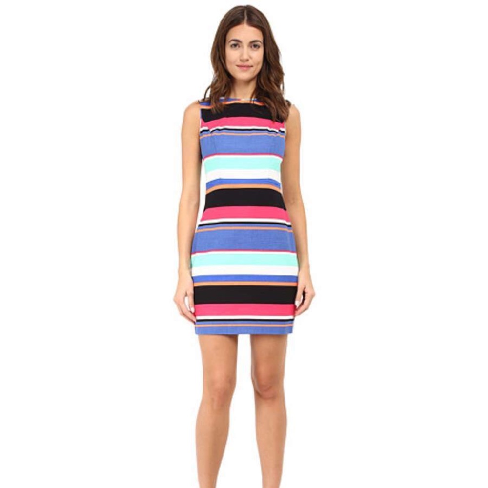 Kate Spade Mariam Tropical Stripe Dress